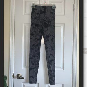 Lululemon Wunder Under Grey Tie Die Leggings